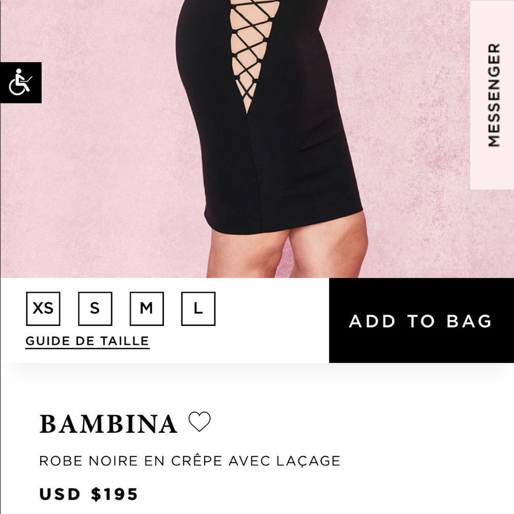 House of CB Bambina Dress in Black Size S - Picture 8 of 11